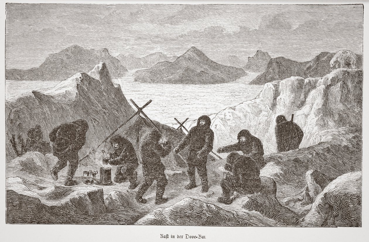 Hvil i Dove Bay, 1876 av Austrian School