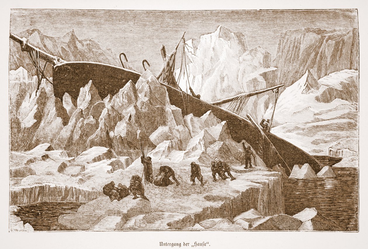 Hansaens forlis, 1876 av Austrian School