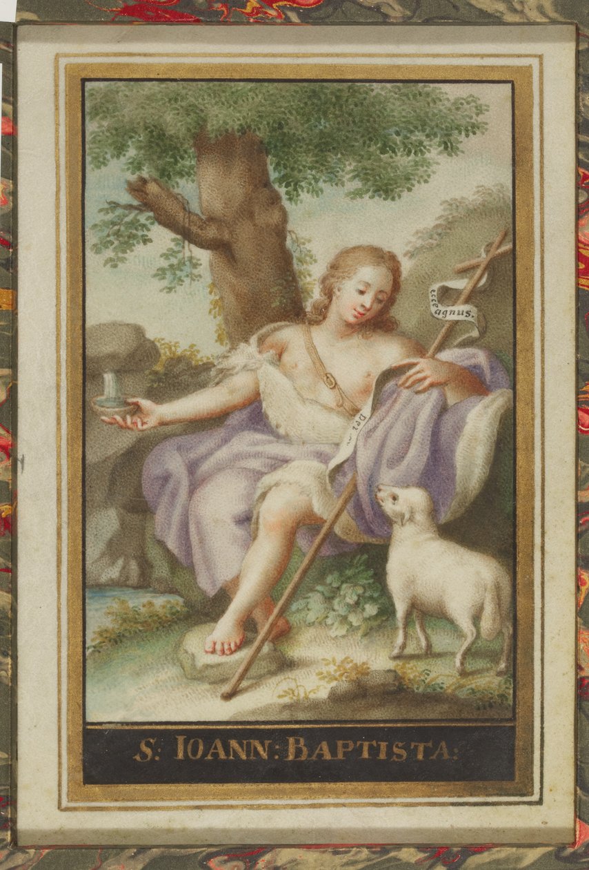 St. Johannes døperen av Austrian School