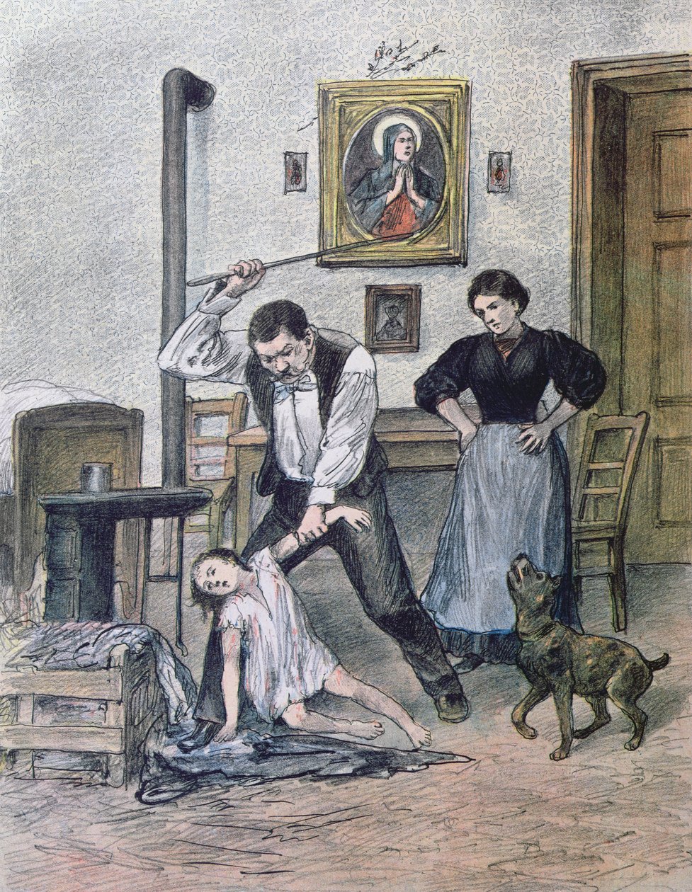 Den grusomme faren, 1897 av Austrian School