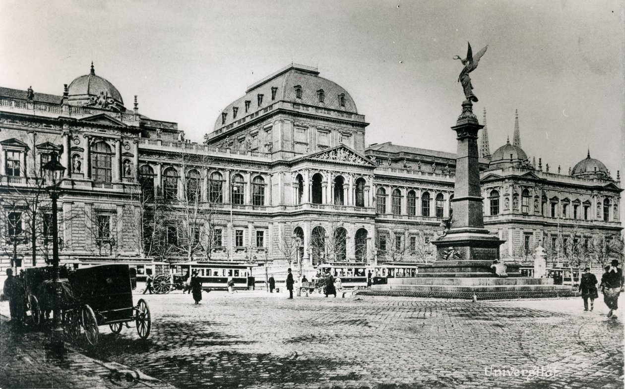 Universitetet i Wien og Liebenberg-monumentet av Austrian School
