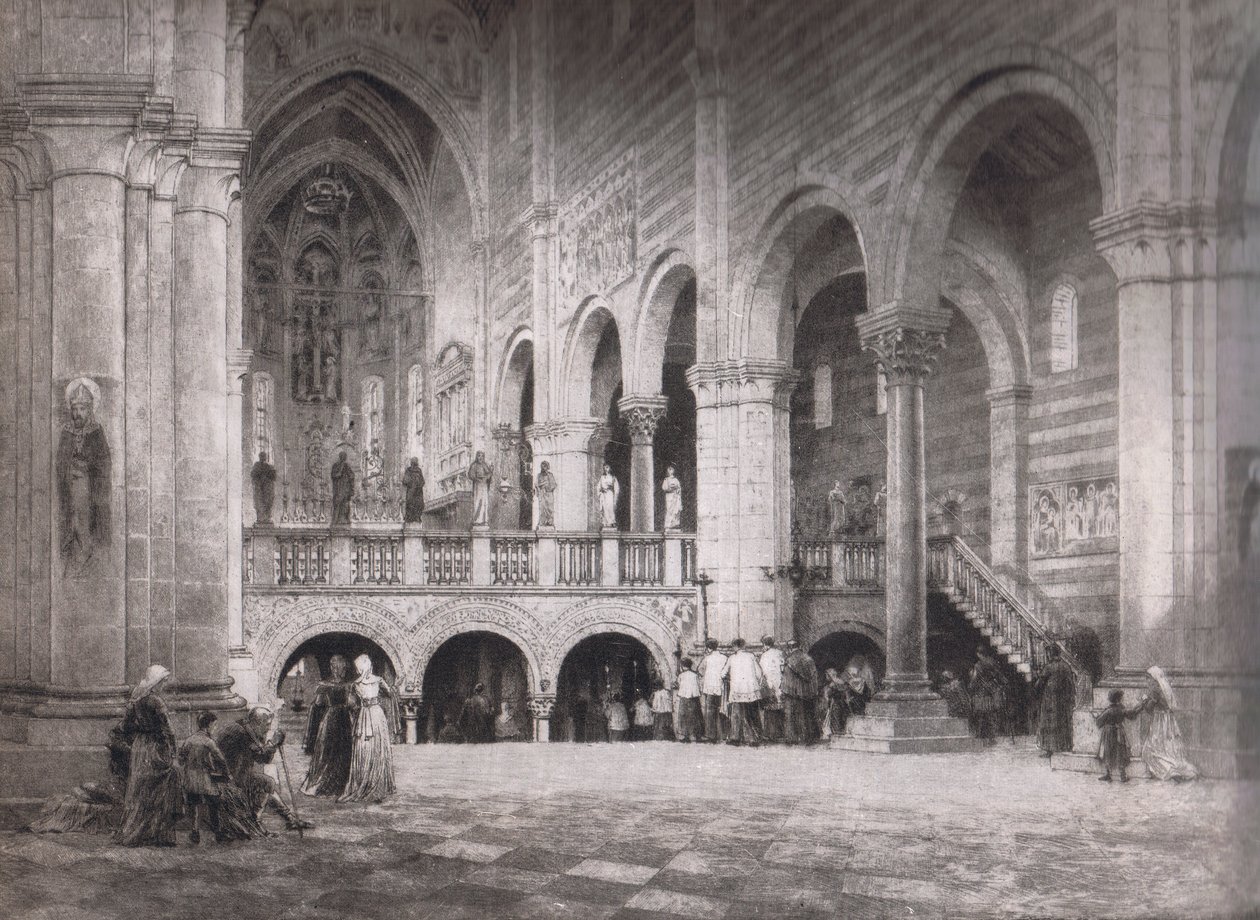 San Zeno-kirken, Bibbys Annual, 1916-1917 av Axel Haig