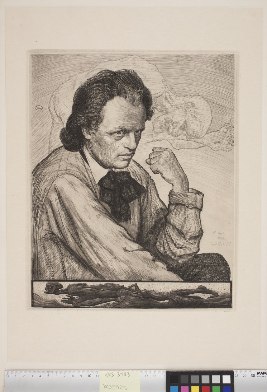 Billedhuggeren Niels Hansen Jacobsen av Axel Hou