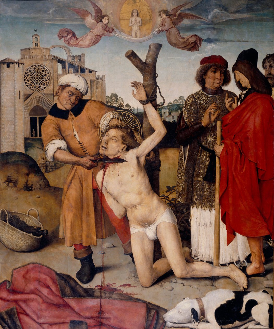 Martyrium av Saint Cucuphas av Ayne Bru