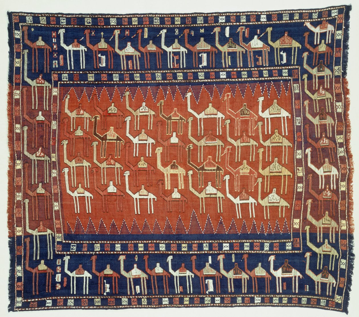 Kilim Shadda teppe av Azerbaijani School