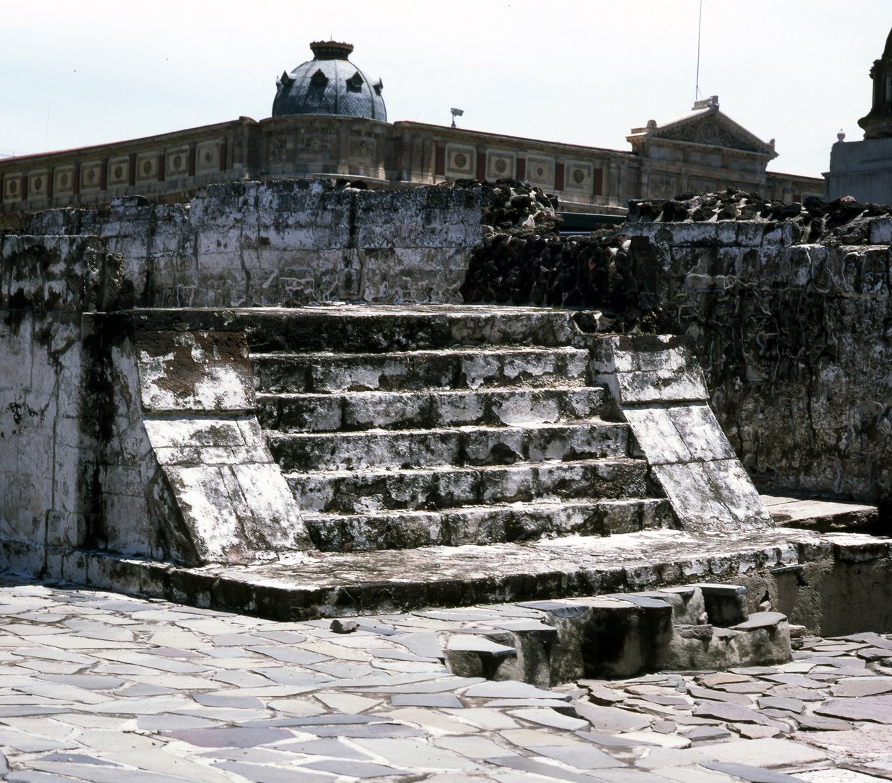 North Patio of Temple A, Templo Mayor, Late Post Classic-periode av Aztec