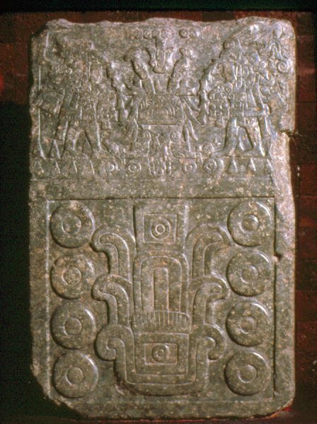 Tenochtitlan Telleplakett, Templo Mayor av Aztec