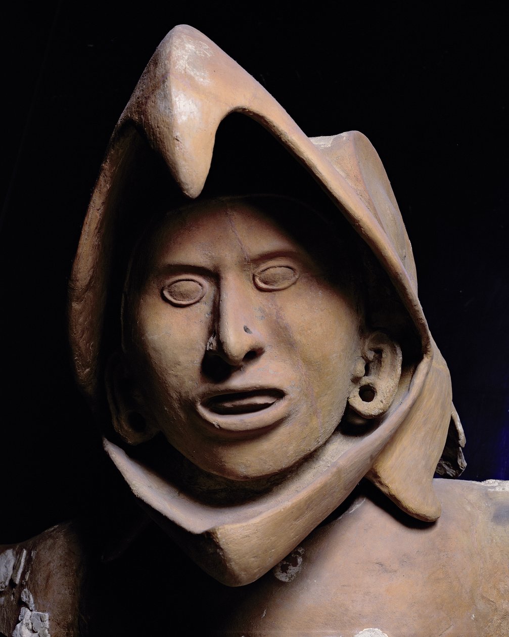 Eagle warrior fra House of the Eagles, datert til ca. 1469 (terrakotta) av Aztec