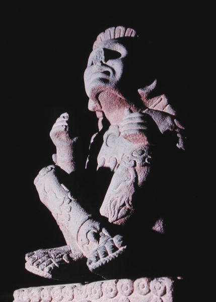 Xochipilli (se også 217529), Late Post Classic Period (1300-1521) (stein) av Aztec Aztec