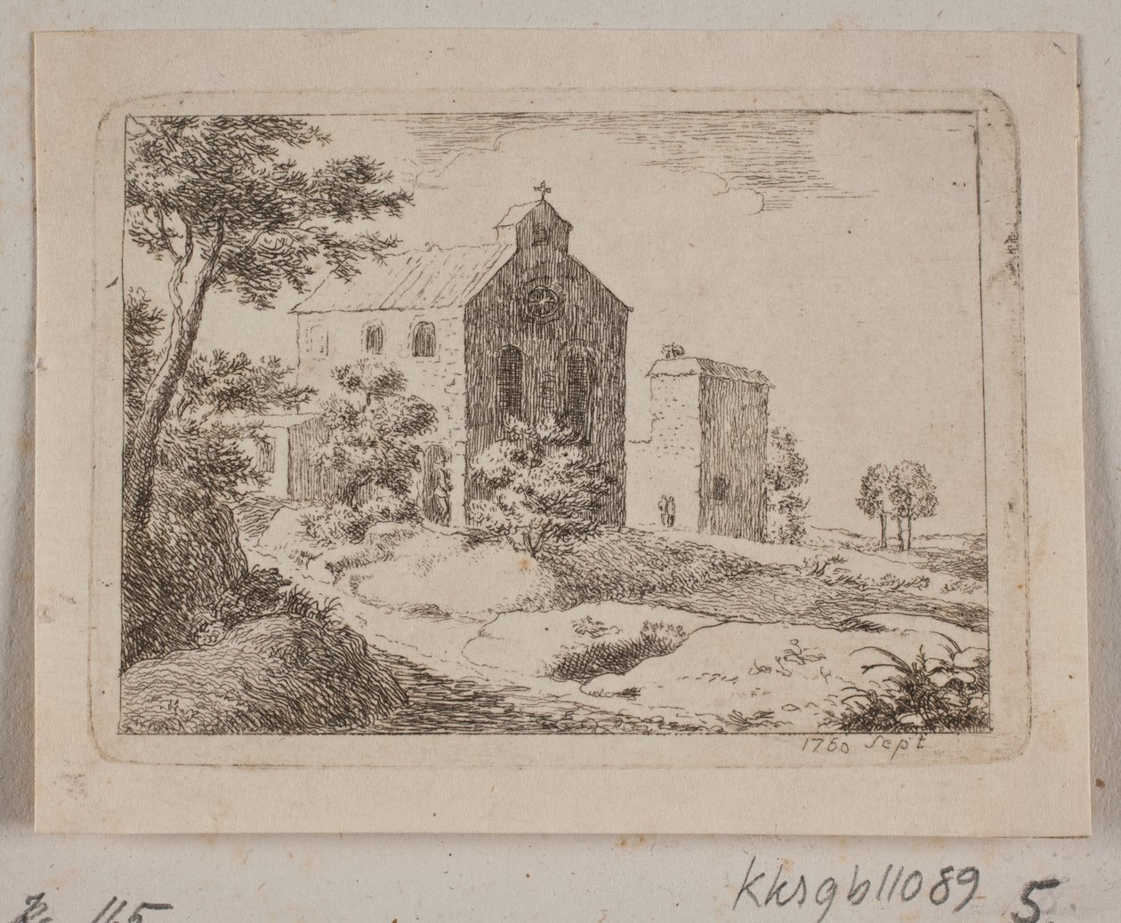 Klosterbygning av B. Flügge