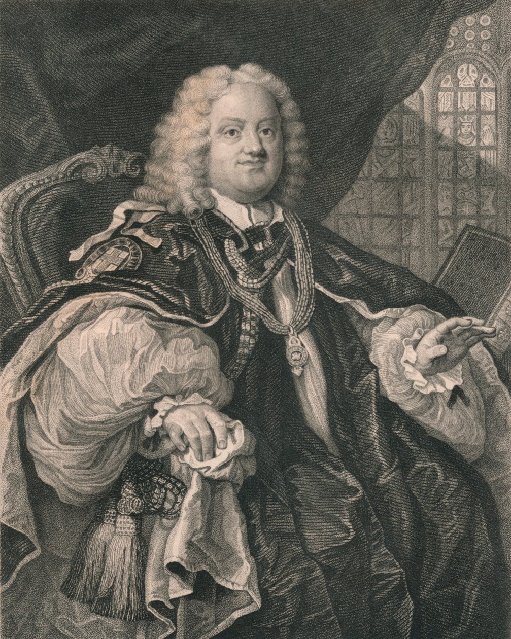 Benjamin Hoadly, 1676-1761, engelsk prest, 1800-tallet av B Holl