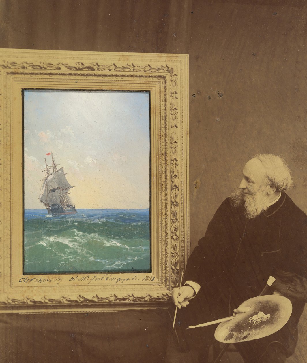 Sivan Tsonstantinovich Aivasovskich, 1893 av Babayeva Studio