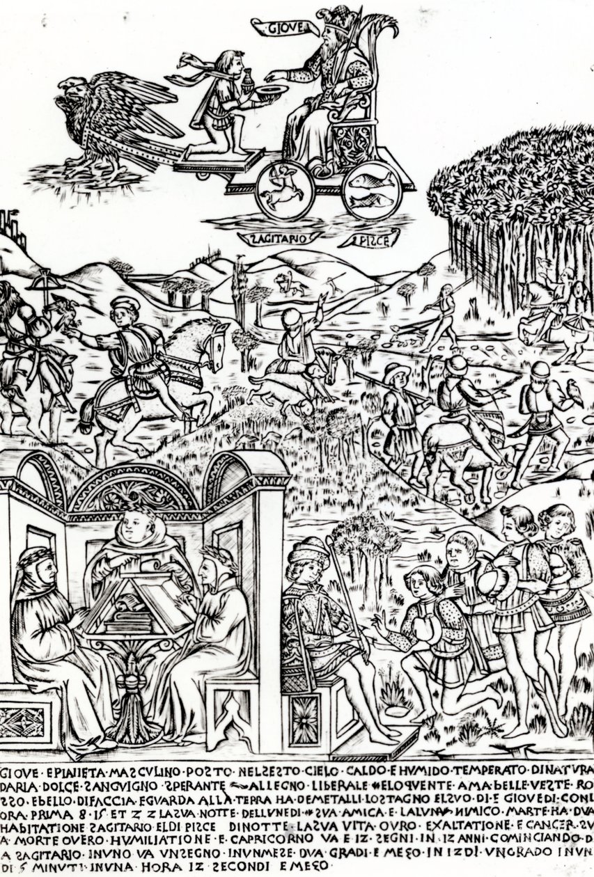Jupiter, ca. 1464 av Baccio Baldini