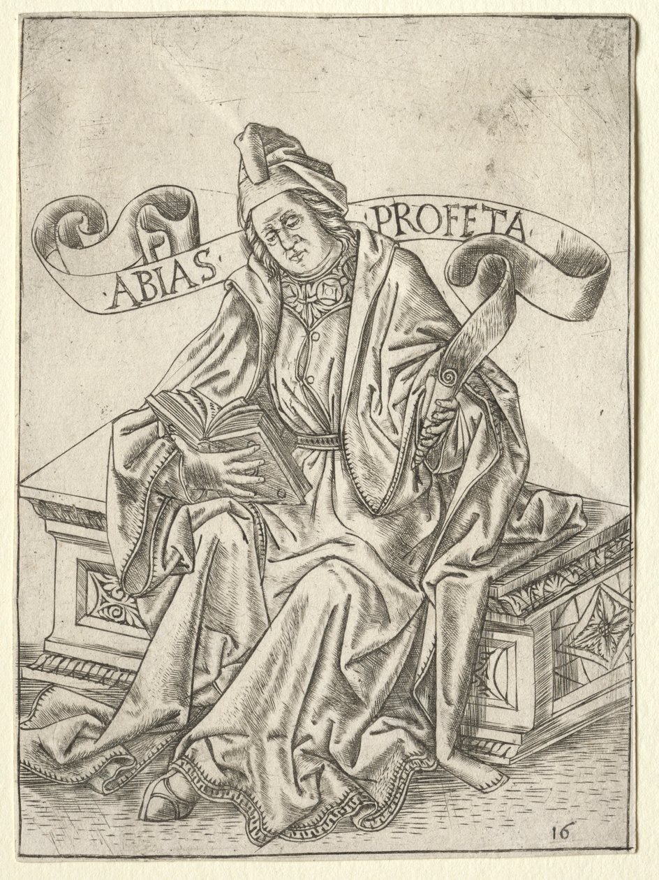 Profetene: Obadiah, ca. 1470-1475. av Baccio Baldini