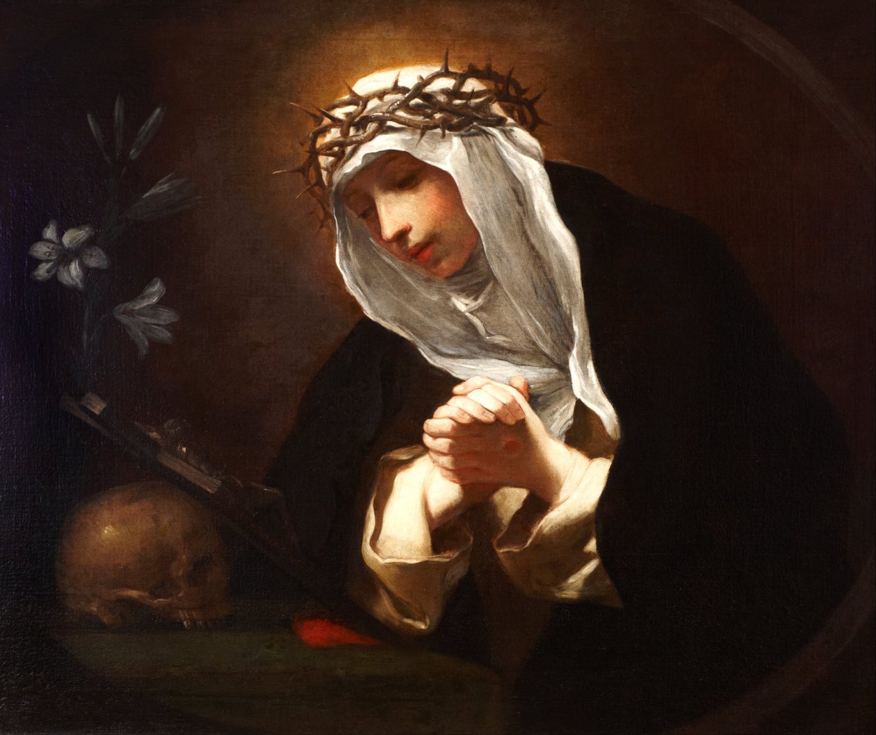 Katarina av Siena av Baldassare Franceschini