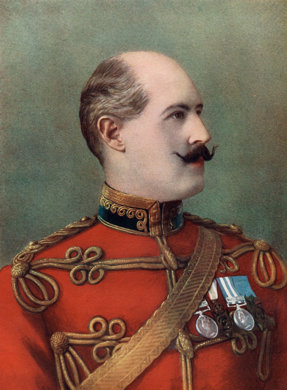 Generalmajor Charles WH Douglas, kommanderende 9. brigade, South Africa Field Force, 1902. av Ball