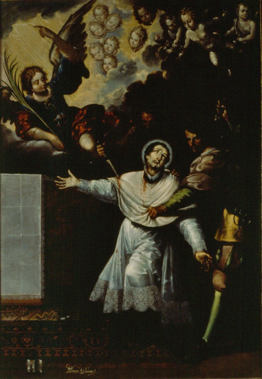 Martyrdømet til Saint Peter Arbués av Baltasar de Echave y Rioja