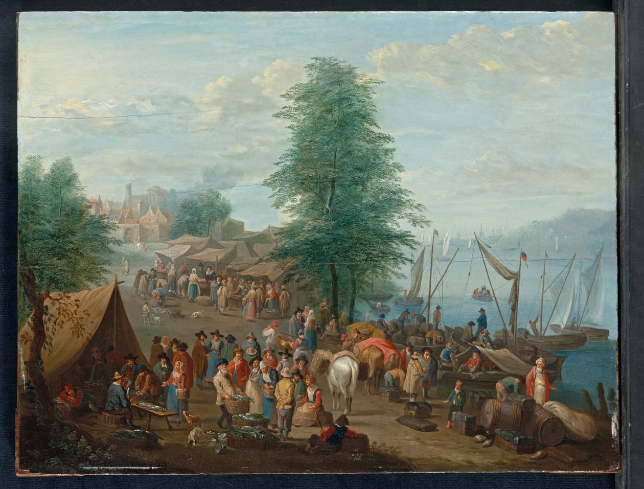 Fisketorget av Balthasar Beschey
