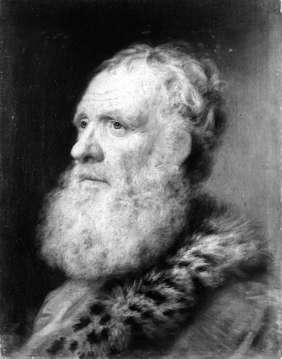 Hodet til en gammel mann av Balthasar Denner