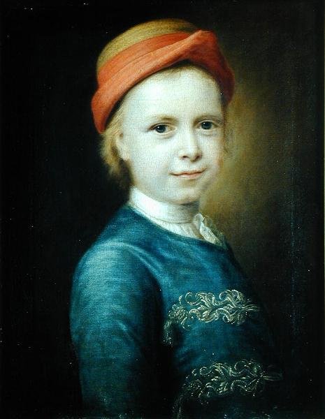 Portrett av en gutt, 1741 av Balthasar Denner