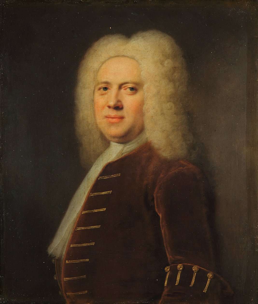 Selvportrett av Balthasar Denner