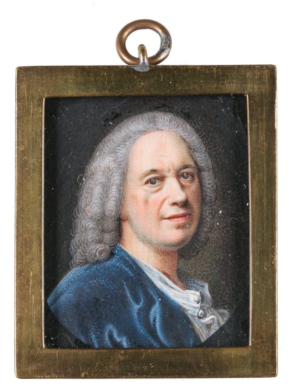 Selvportrett av Balthasar Denner