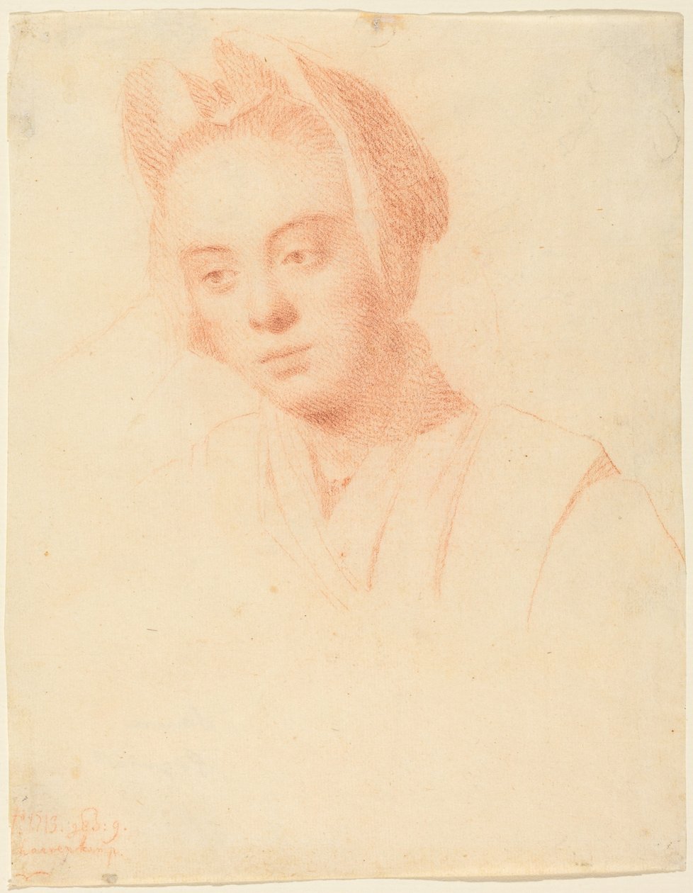 Kunstnerens kone Esther av Balthasar Denner