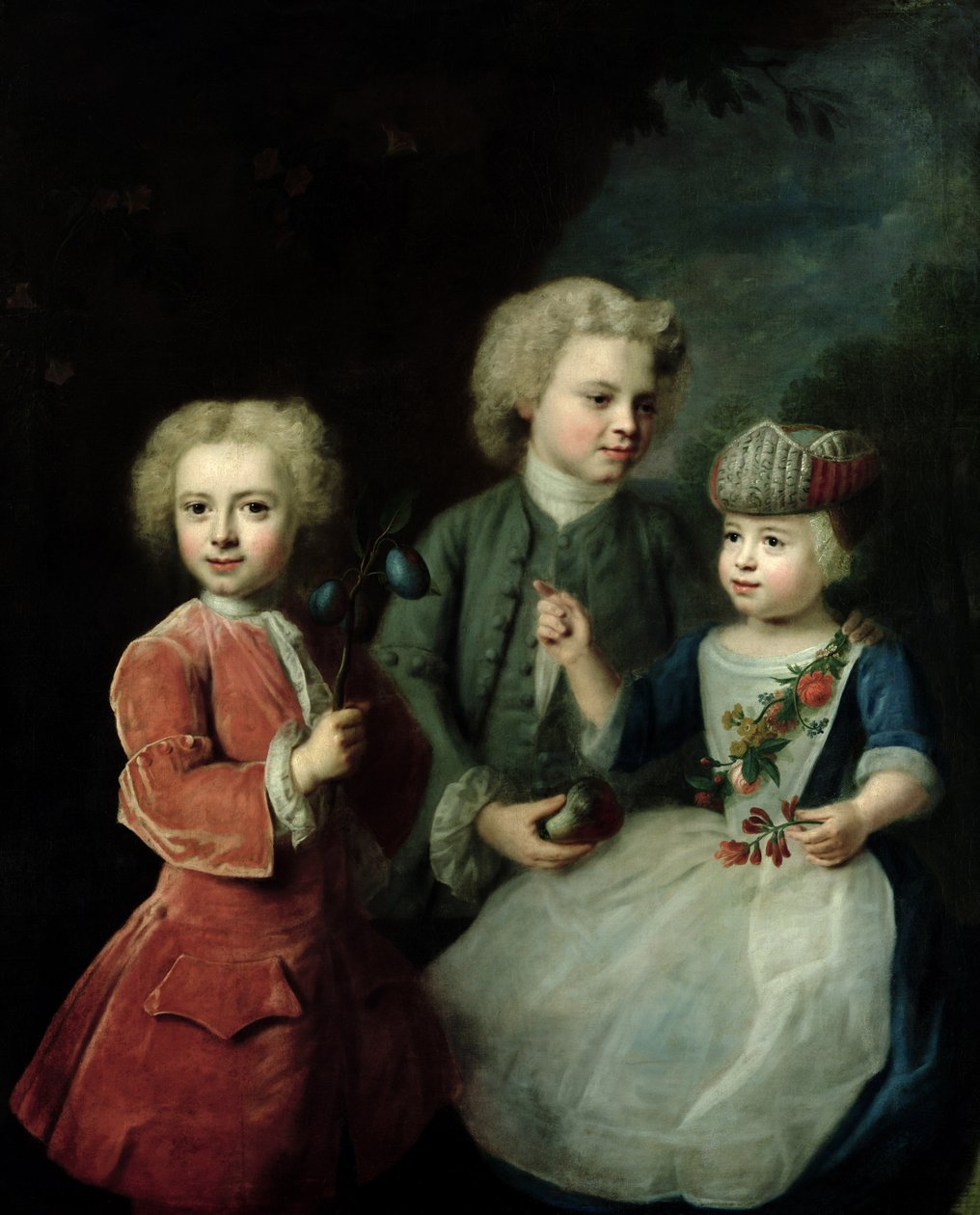 Barna til rådmann Barthold Heinrich Brockes (1680-1747) av Balthasar Denner