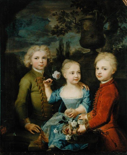 Barna til rådmann Barthold Heinrich Brockes (1680-1747) av Balthasar Denner
