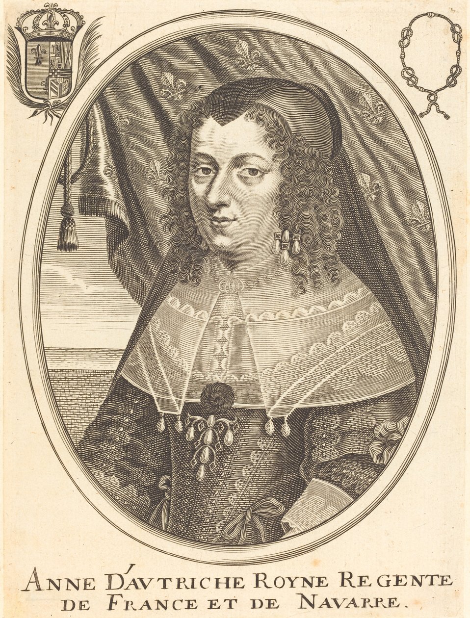 Anne av Østerrike av Balthasar Moncornet
