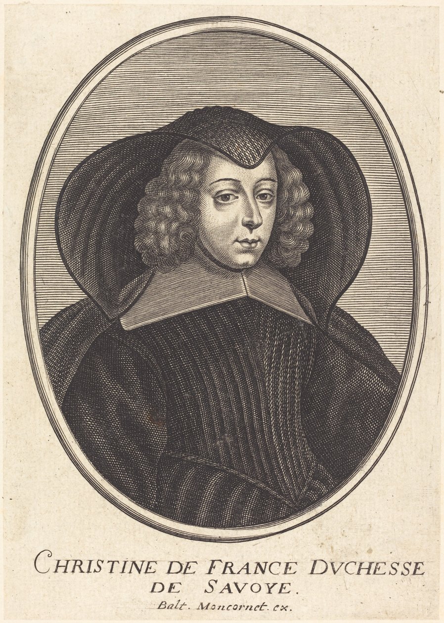 Christine av Frankrike av Balthasar Moncornet