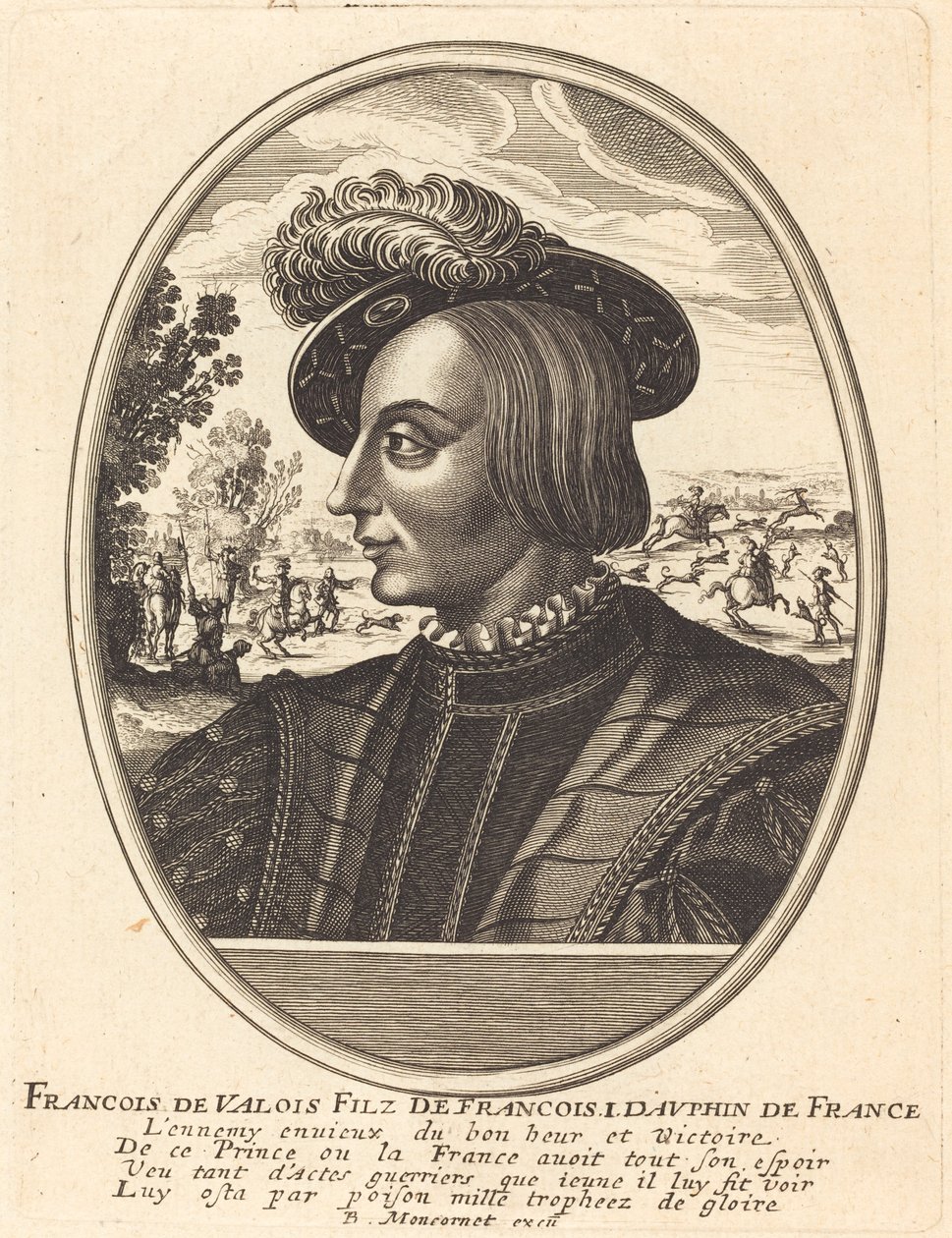 Frans av Valois av Balthasar Moncornet