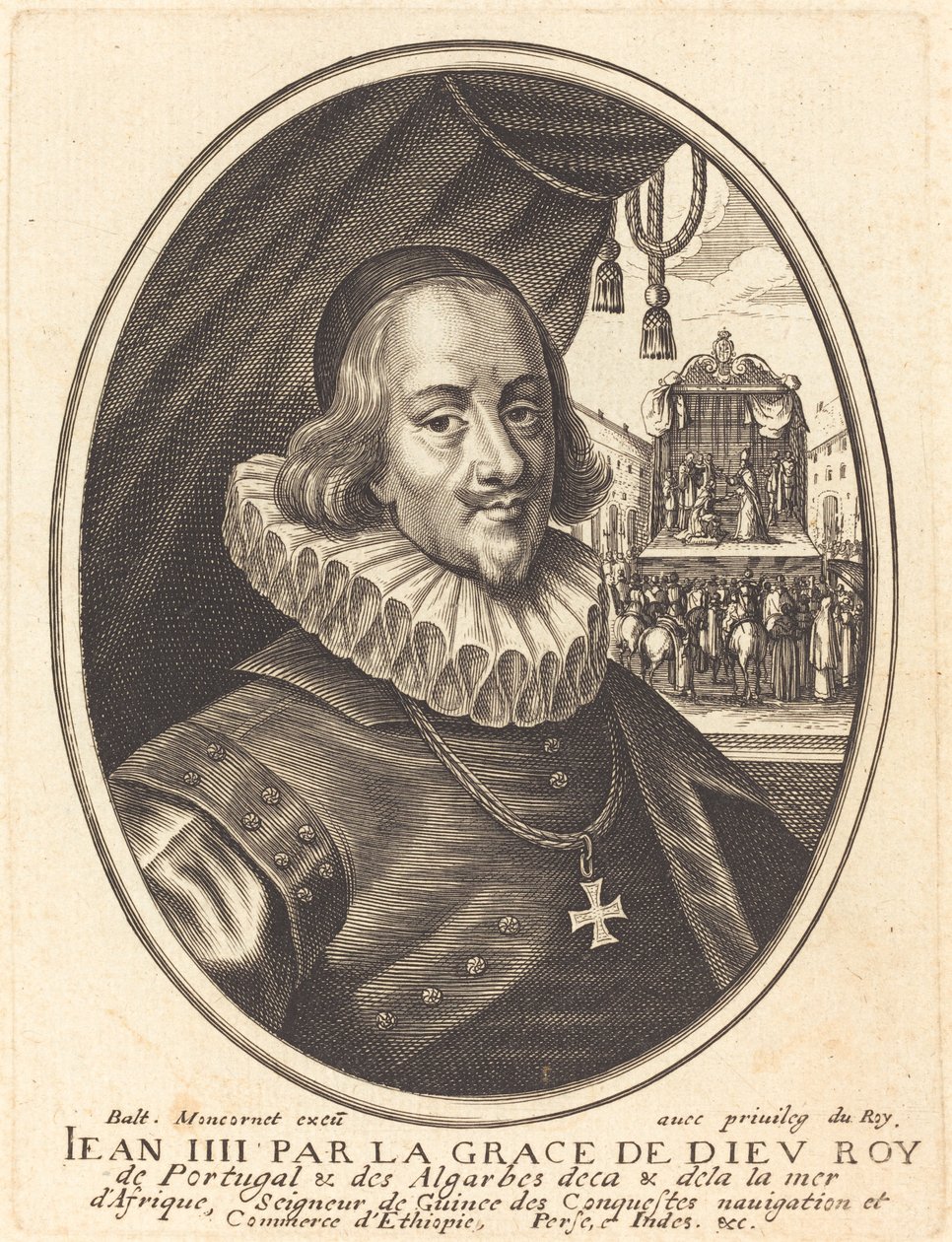John IV, hertug av Bragance av Balthasar Moncornet
