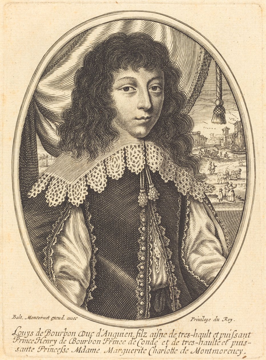 Louis II av Bourbon-Condé av Balthasar Moncornet