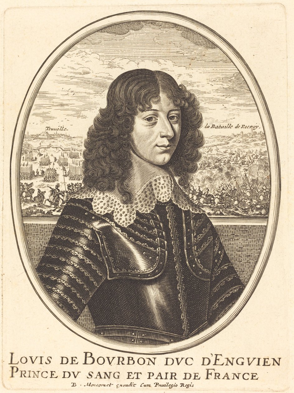 Louis II av Bourbon-Condé av Balthasar Moncornet