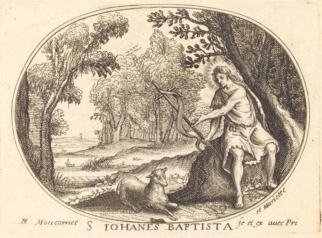 Døperen Johannes av Balthasar Moncornet