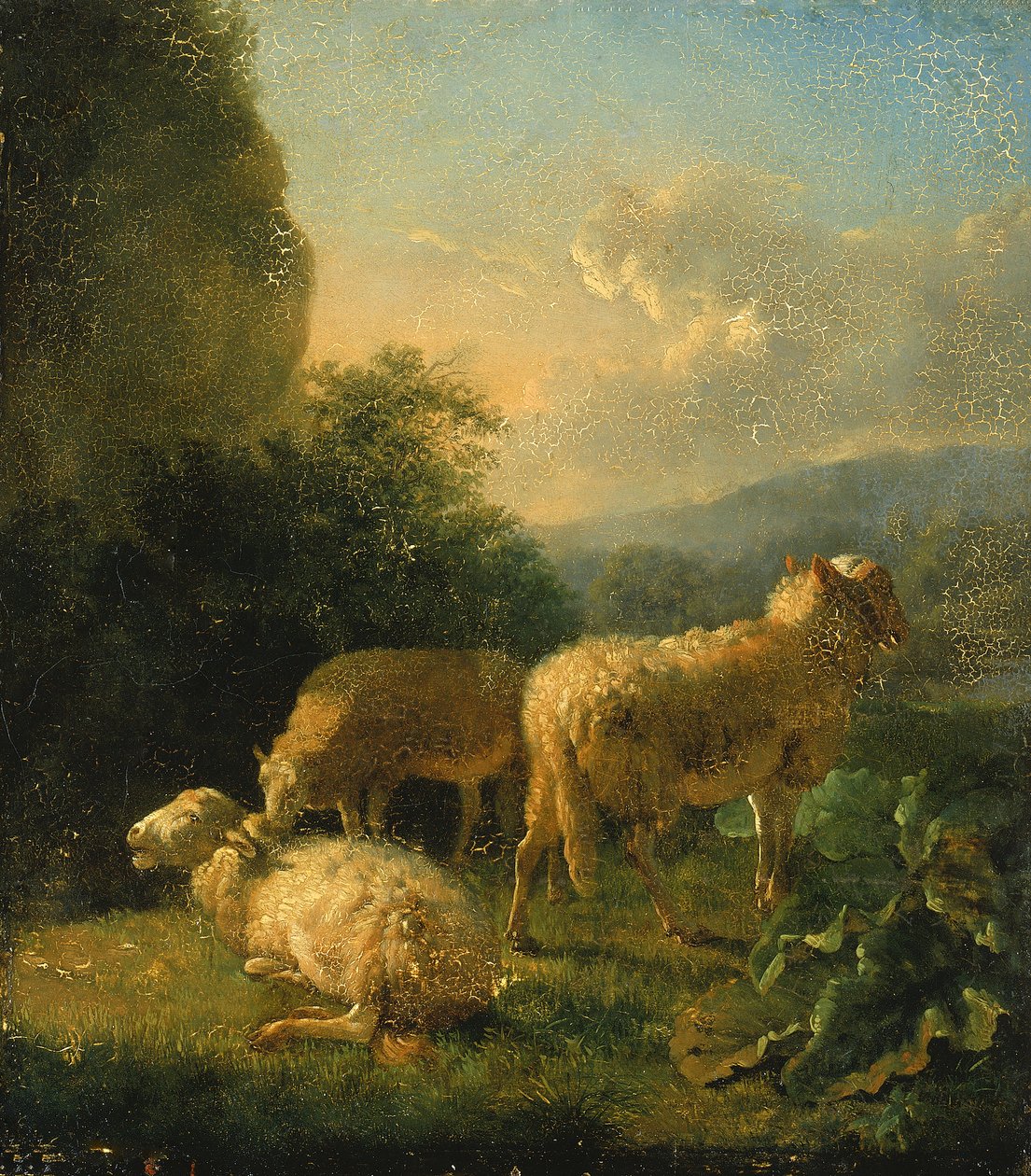 Sau, sent på 1700-tallet - begynnelsen av 1800-tallet. av Balthasar Paul Ommeganck