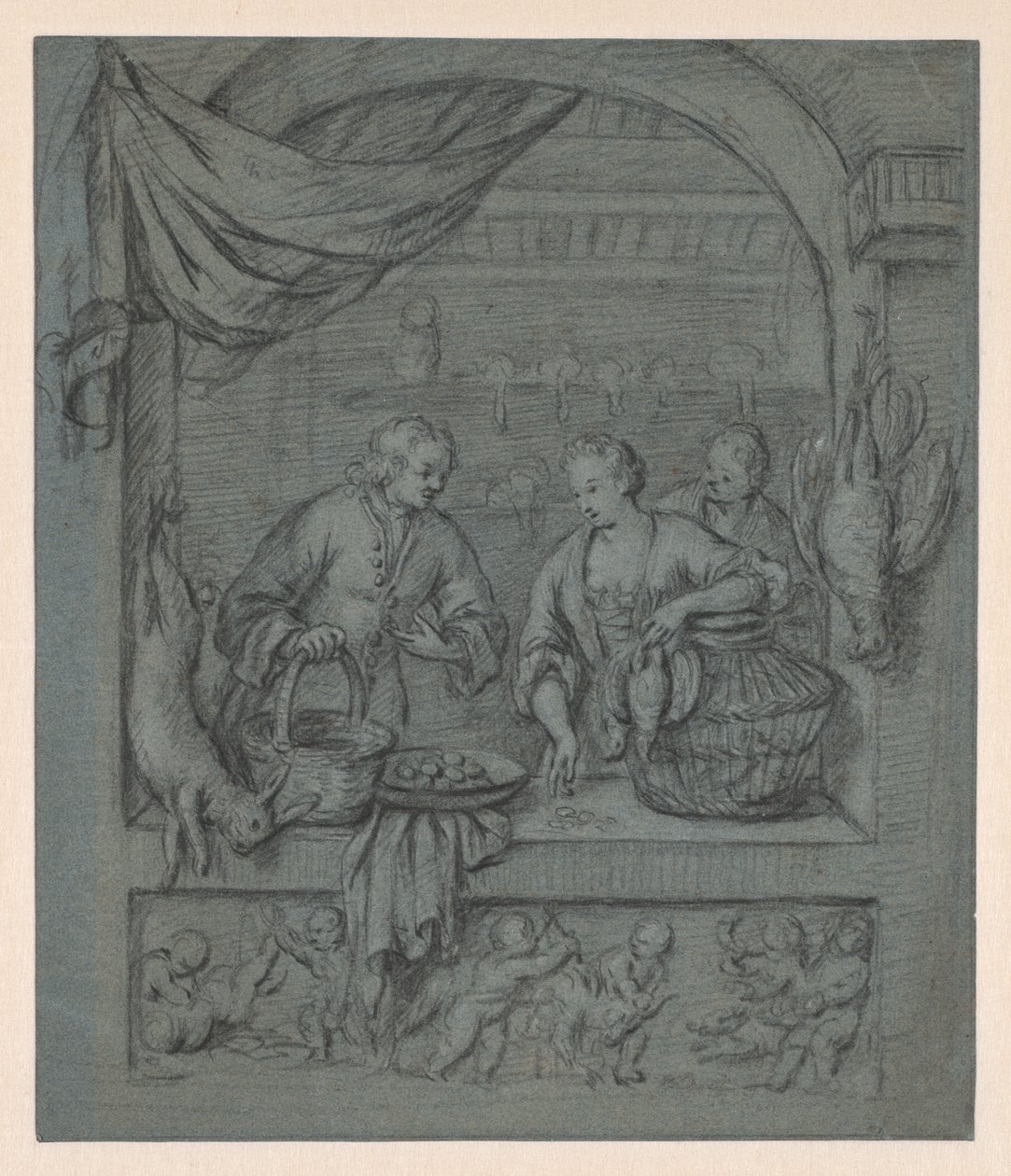 Fugleselgeren av Balthasar van der Ast
