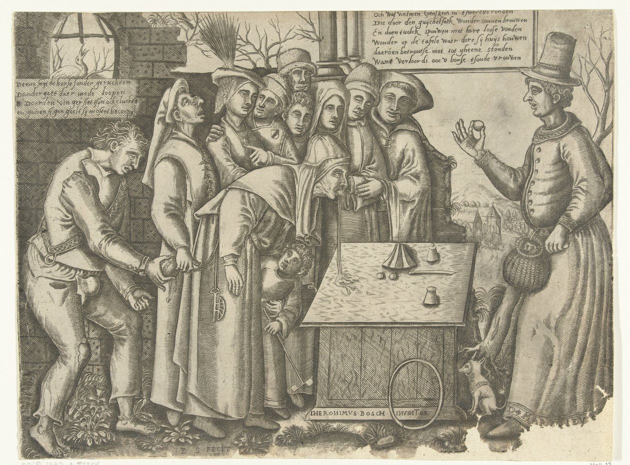 Tryllekunstner av Balthazar van den Bos