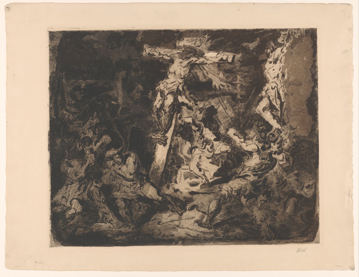 Kristus på korset av Barbara Elisabeth van Houten (signed by artist)