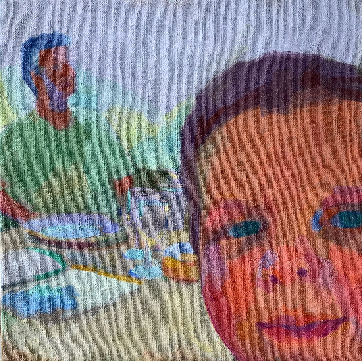 Eyeing up the Icecream , 2029 av Barbara Hoogeweegen