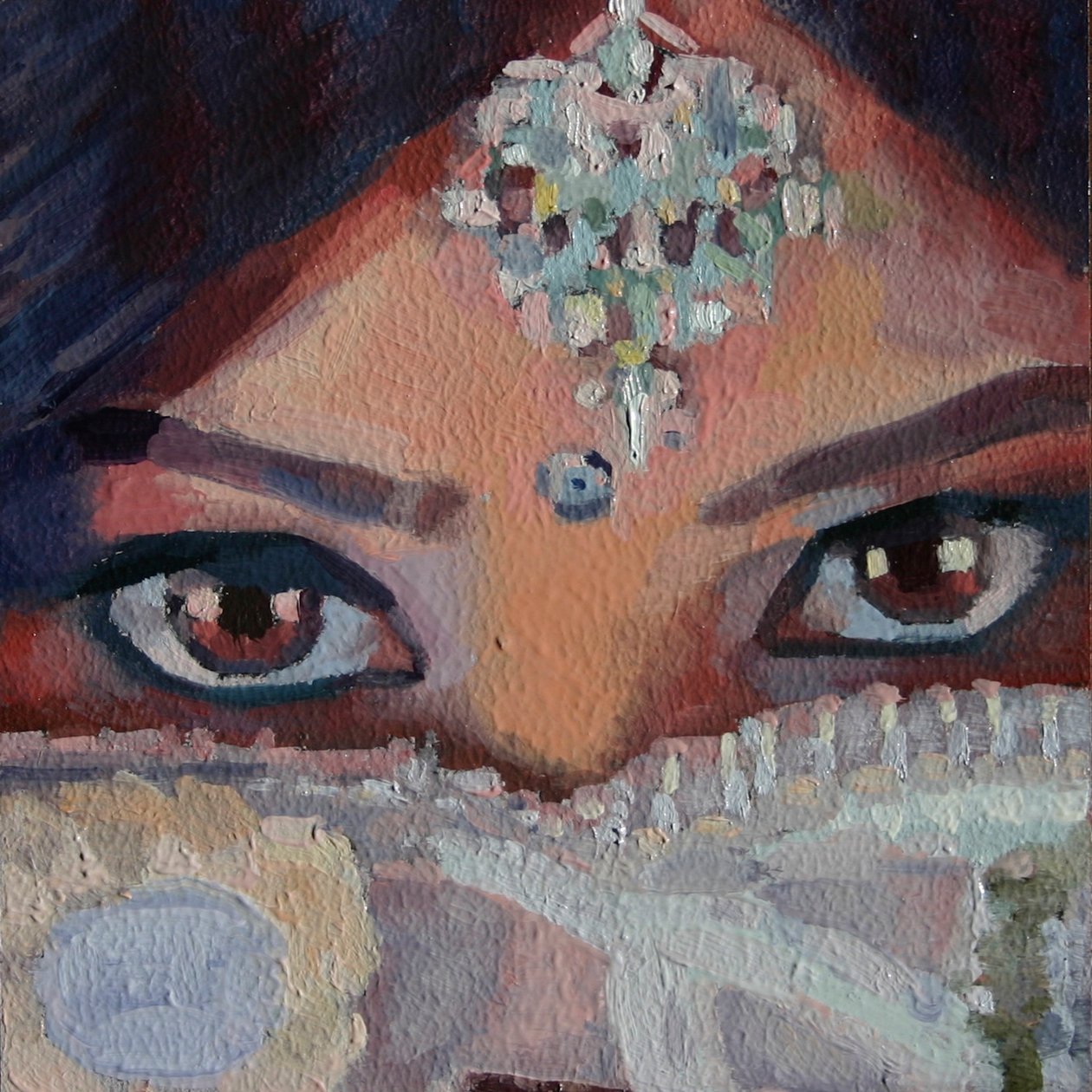 'Face 11', 2012 av Barbara Hoogeweegen