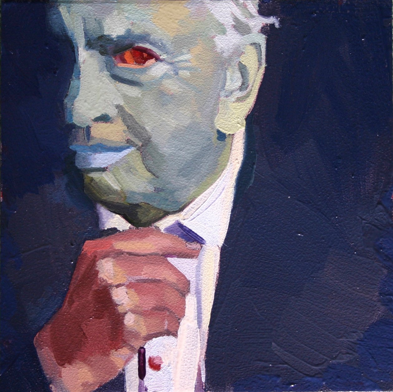 'Ansikt 6', 2012 av Barbara Hoogeweegen