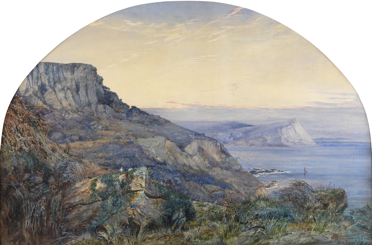 Ventnor, Isle of Wight, 1856 av Barbara Leigh Smith Bodichon
