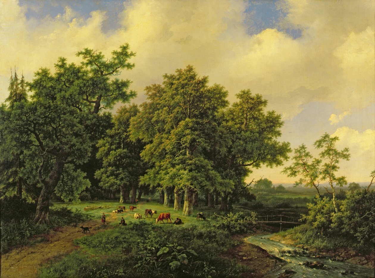 Landskap av Barend Cornelis Koekkoek