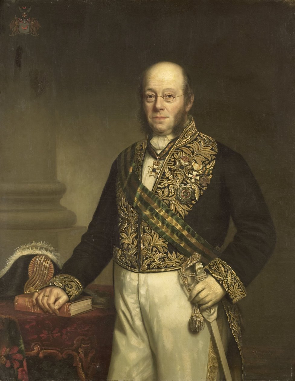 Ludolph Anne Jan Wilt Baron Sloet van de Beele (1806-90). Generalguvernør (1861–66) av Barend Leonardus Hendriks