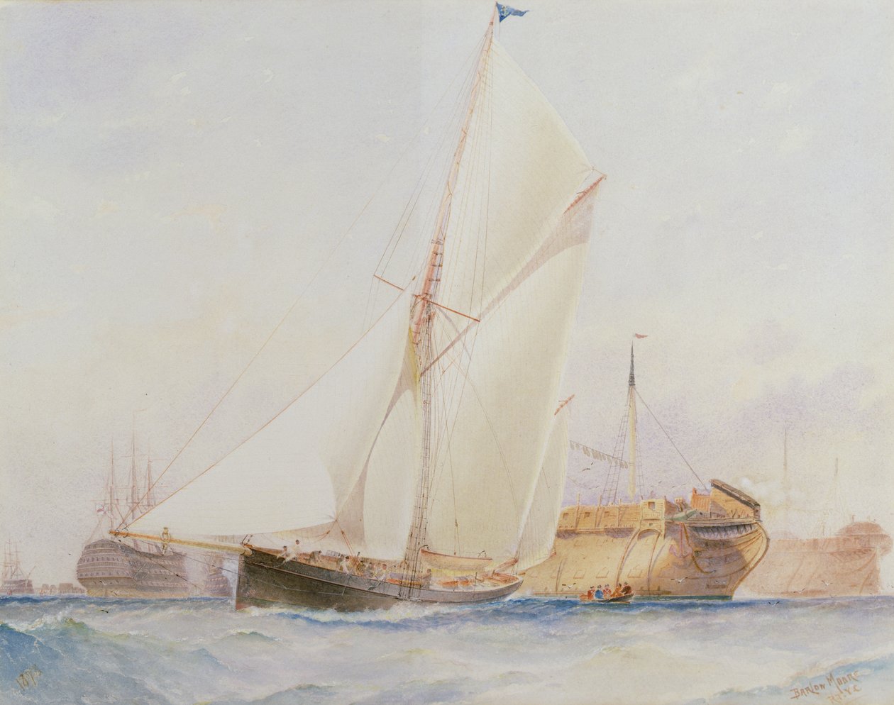 Seilyacht DIONE, Plymouth av Barlow Moore