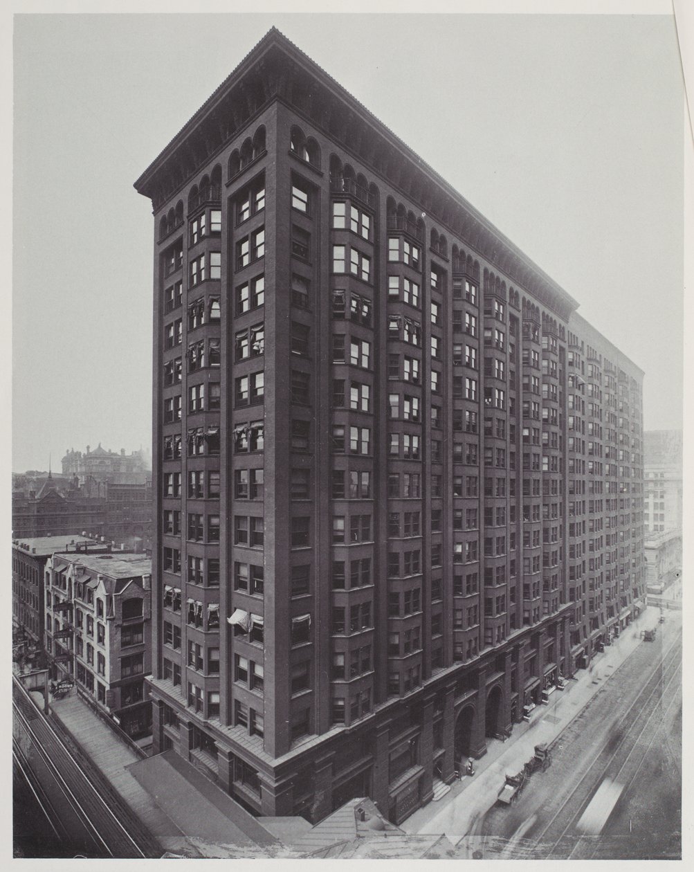 Monadnock Building, Chicago, Illinois, USA av Barnes and Crosby