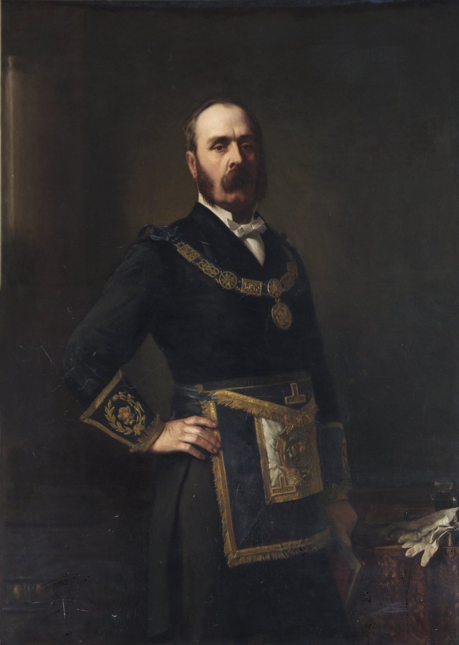 Sir John Braddick Monckton, 1883 av Barnett Samuel Marks