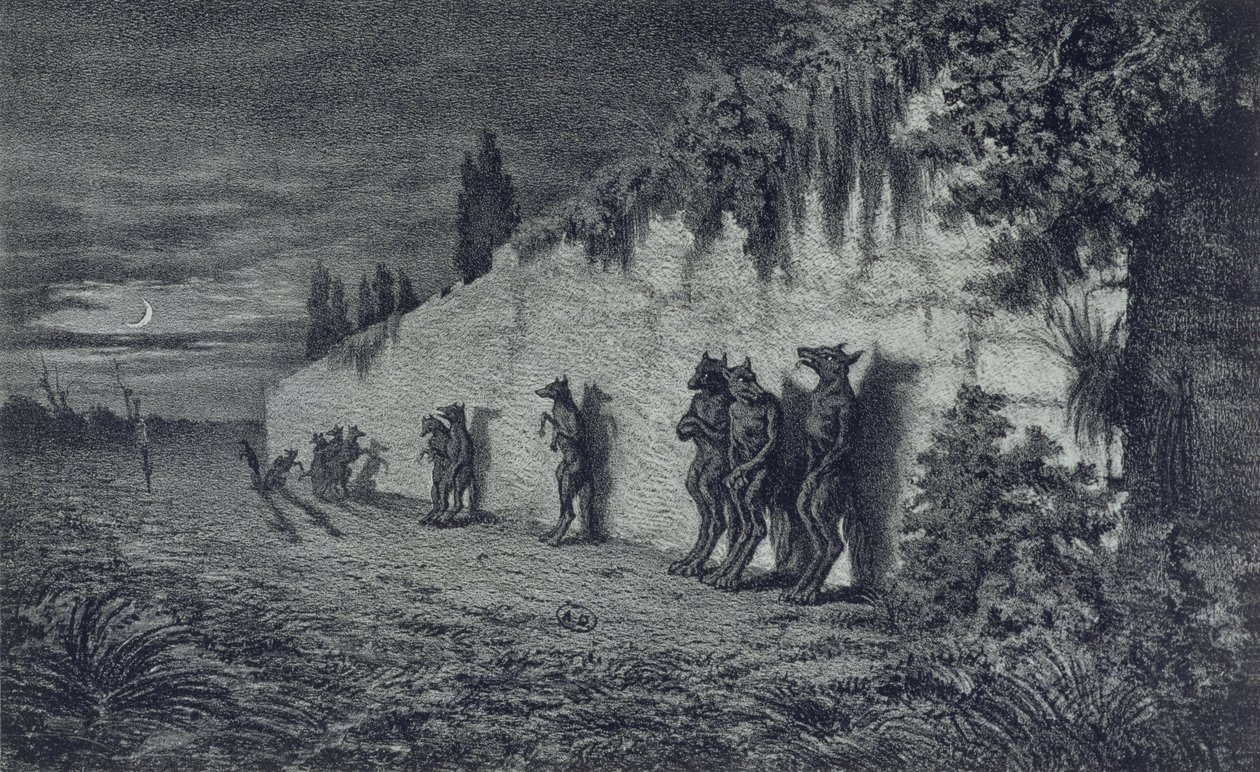 Varulver, illustrasjon for 